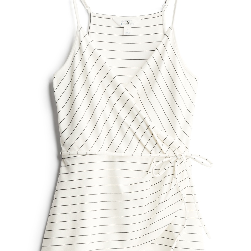 MARKET & SPRUCE-Stitch Fix Vinnea Faux WrapTop